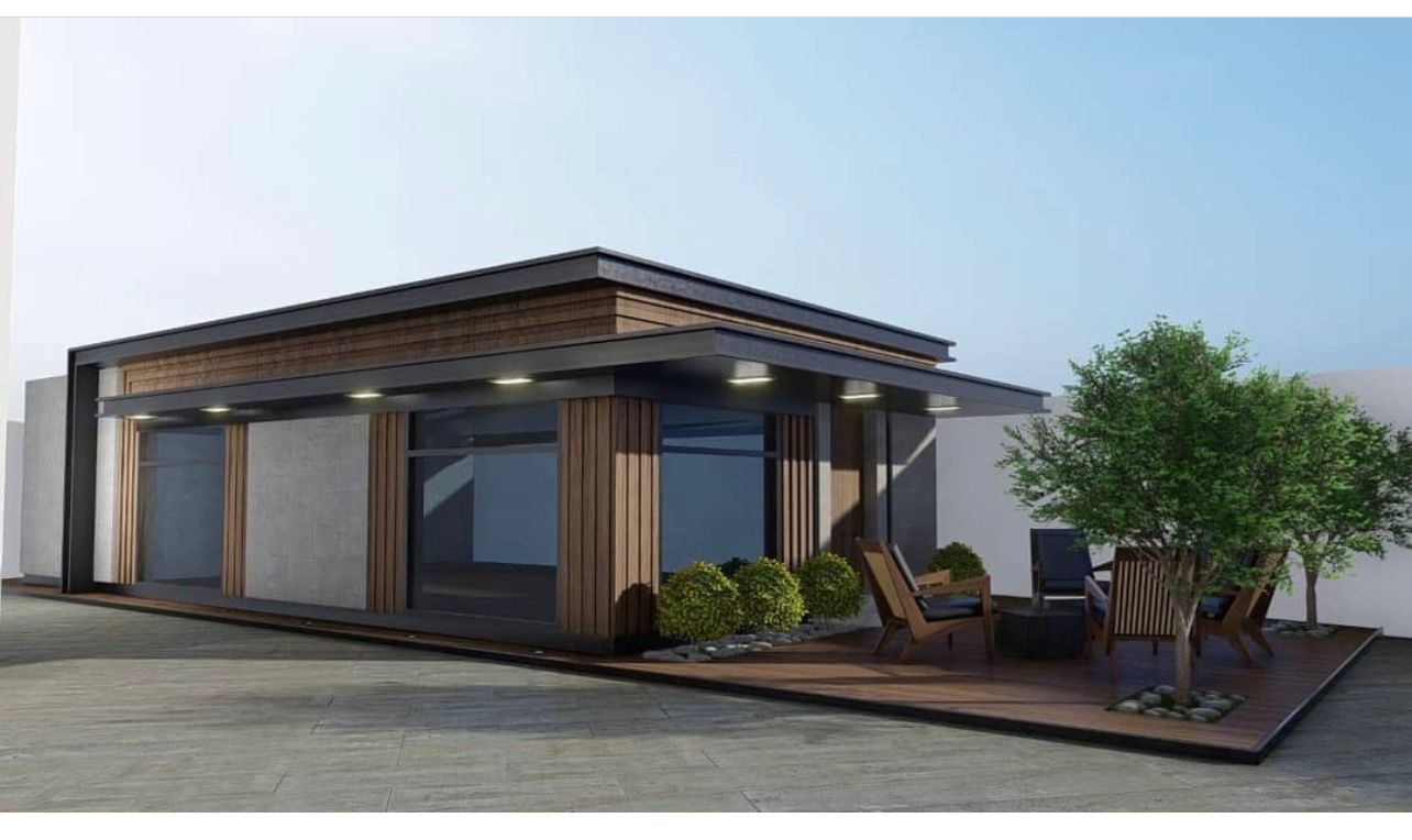 Garden Majlis Concept — Contemporary outdoor enclosure concept