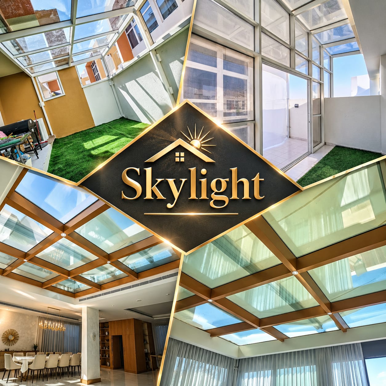 Skylight Systems — Aluminium-framed glazed roof systems